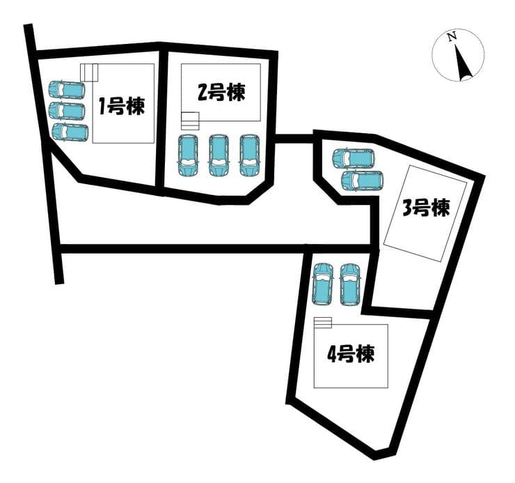 区画割り図