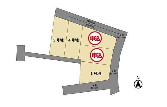 区画割り図