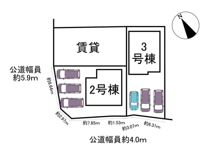 区画割り図