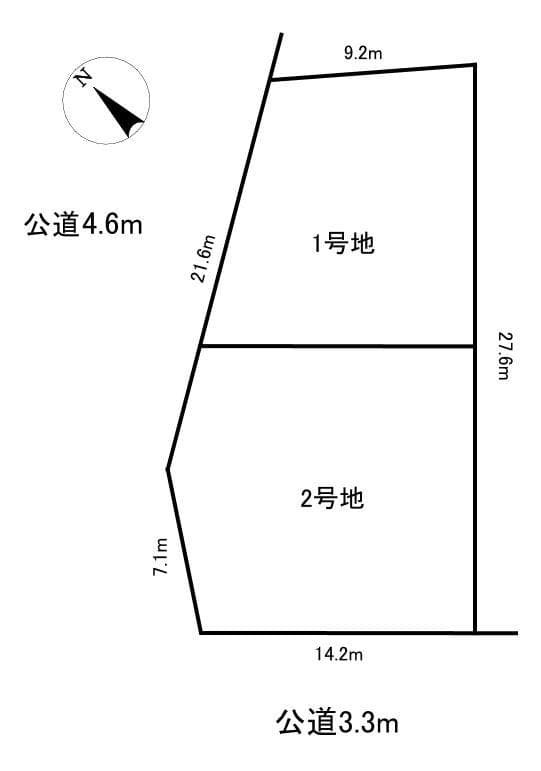 区画割り図