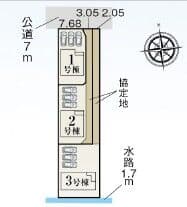 区画割り図