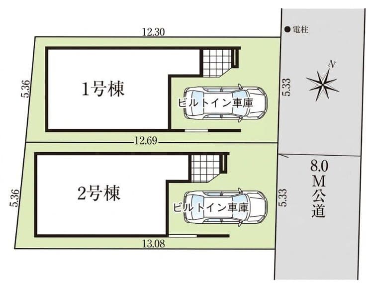 区画割り図