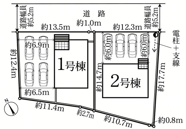 区画割り図
