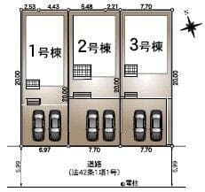区画割り図