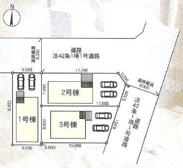 区画割り図