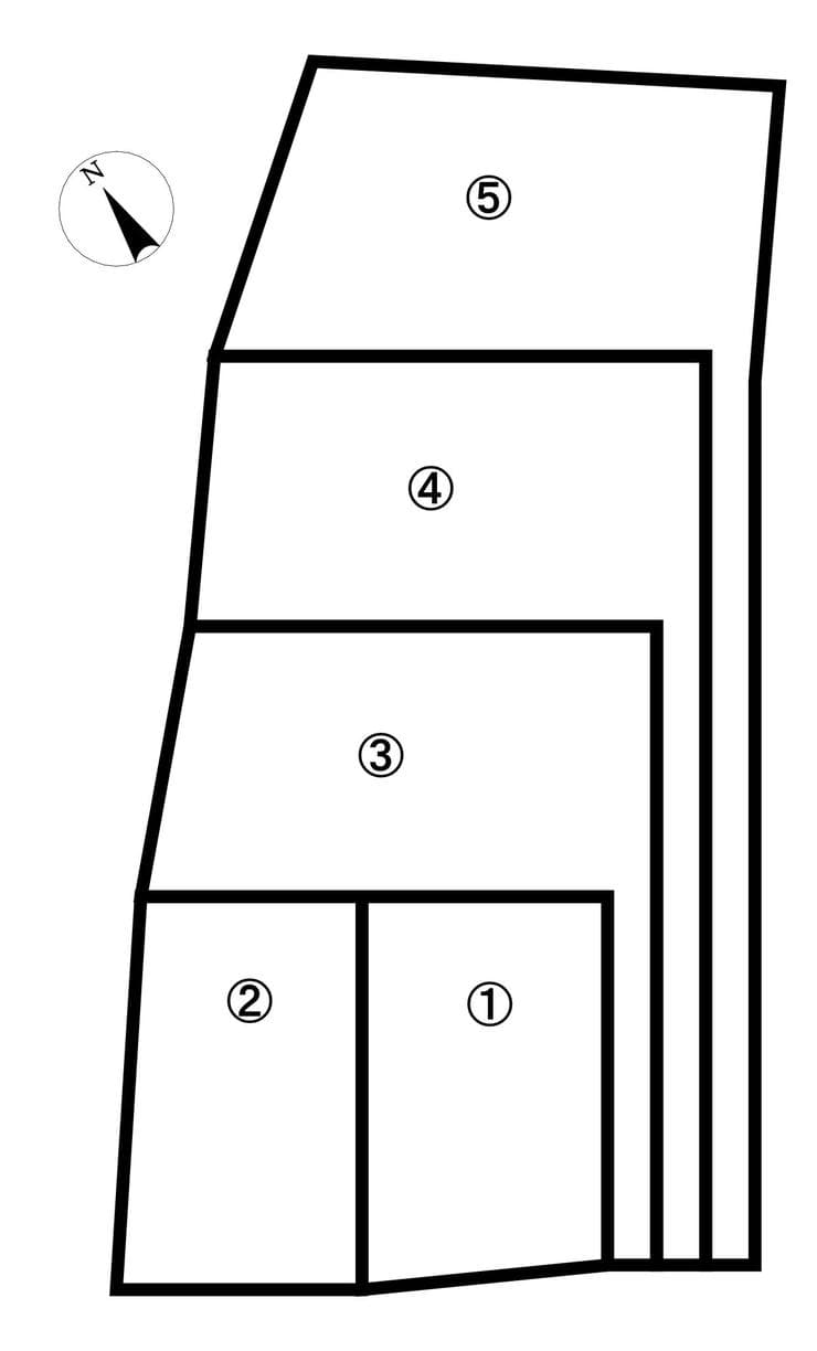 区画割り図