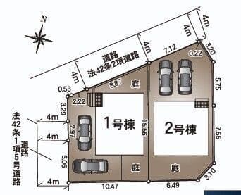 区画割り図