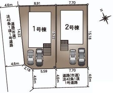区画割り図