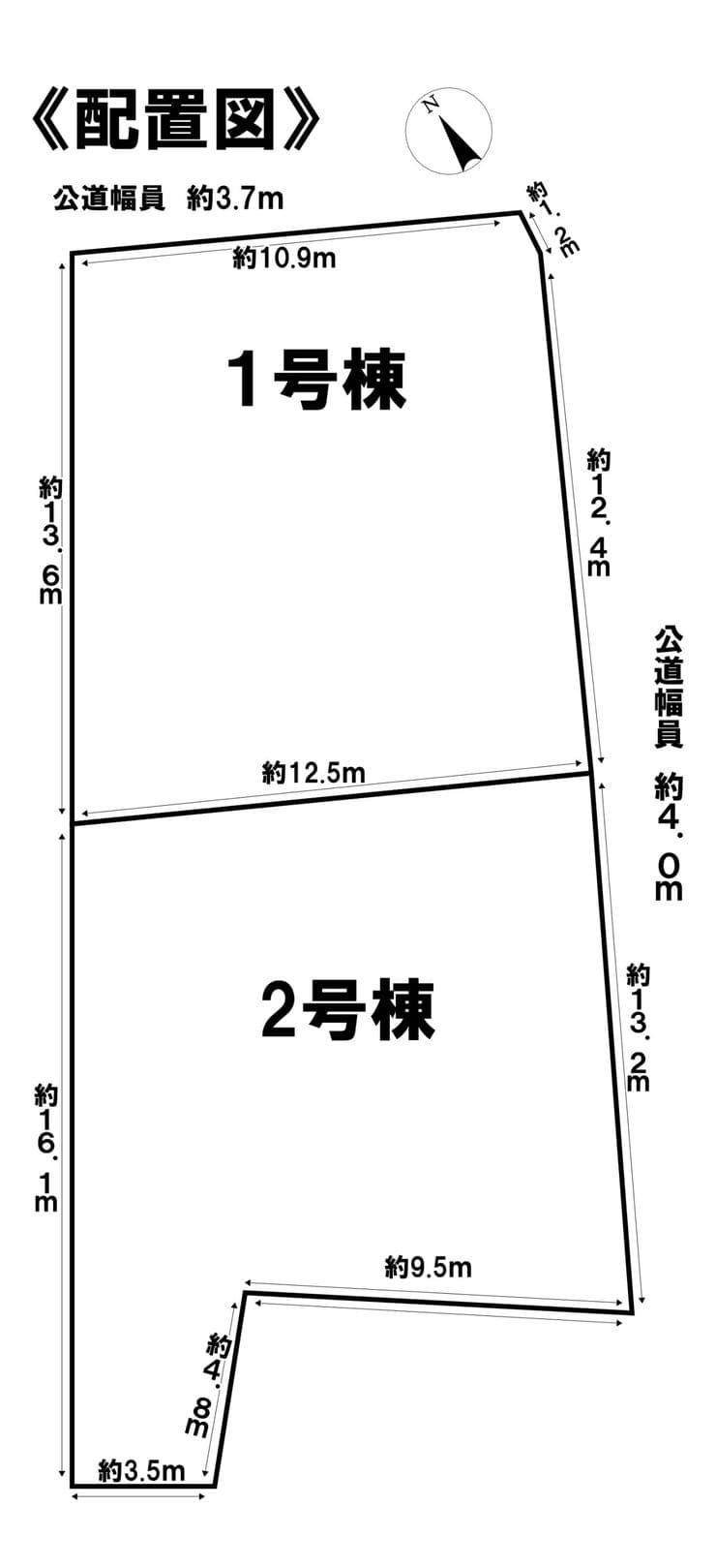 区画割り図