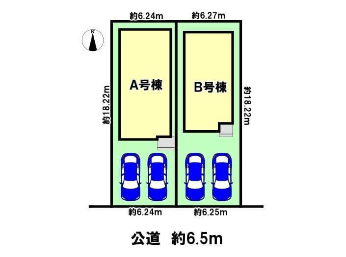 区画割り図