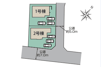 区画割り図