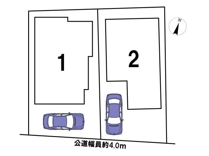 区画割り図