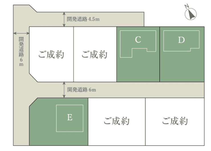 区画割り図