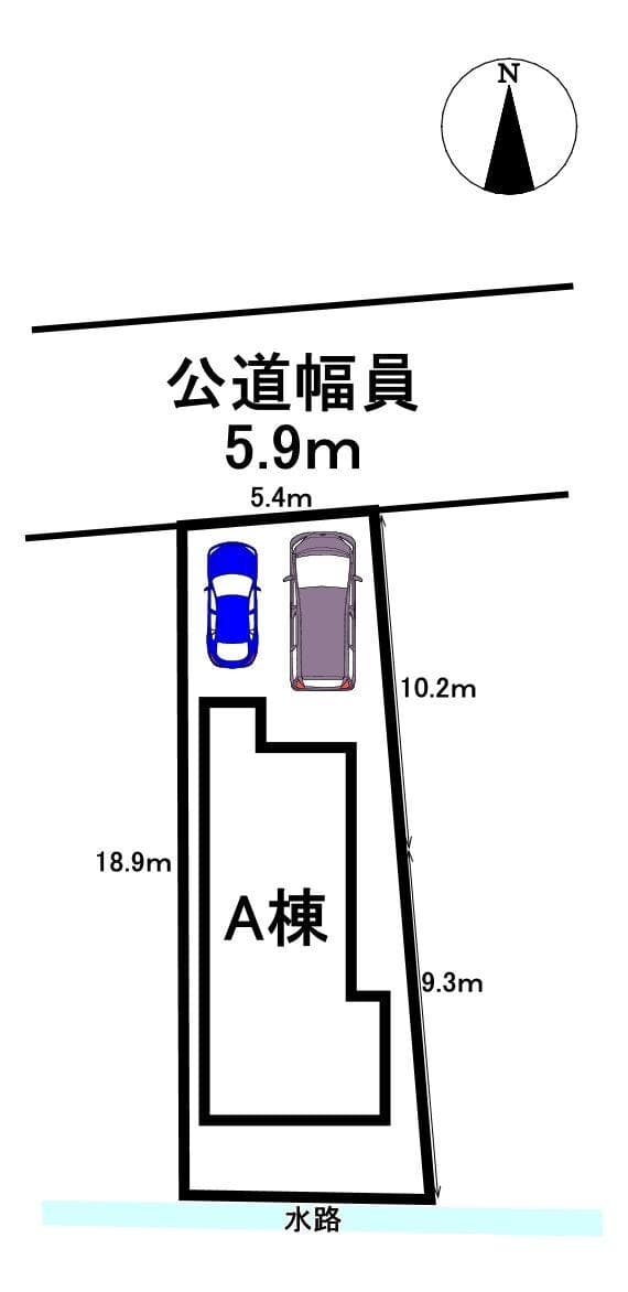 区画割り図
