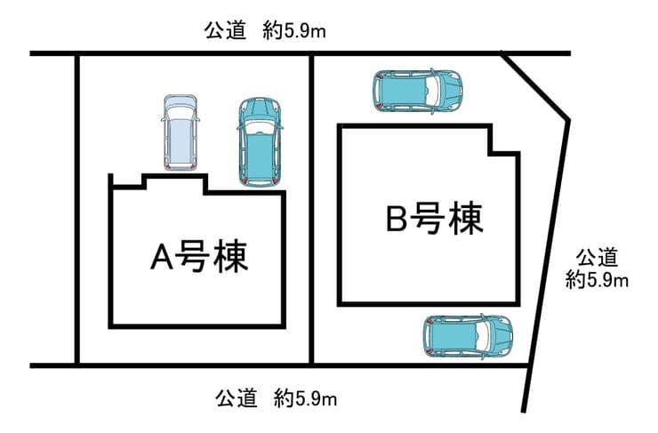 区画割り図