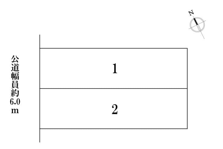 区画割り図