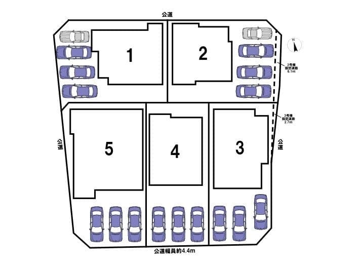 区画割り図