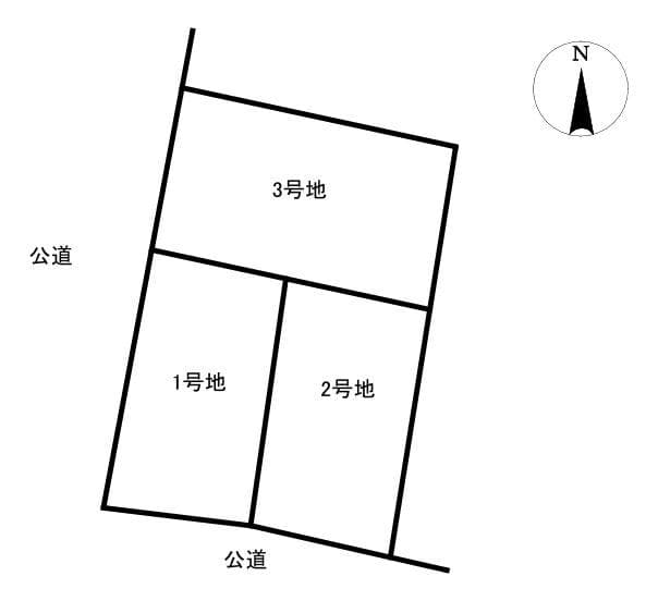 区画割り図