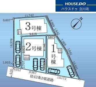 区画割り図