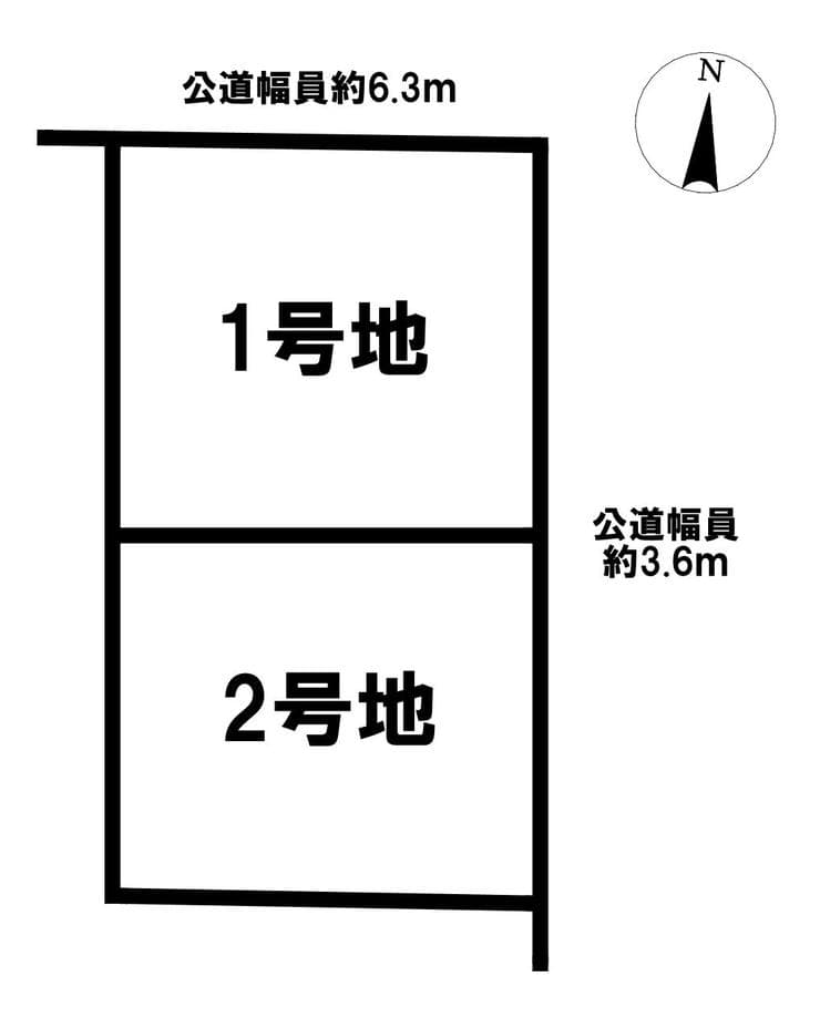 区画割り図