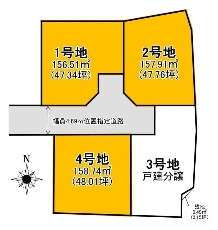 区画割り図