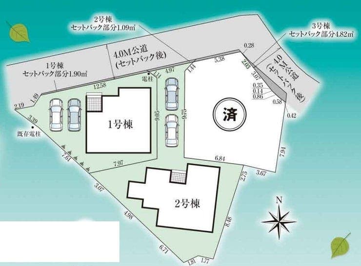 区画割り図