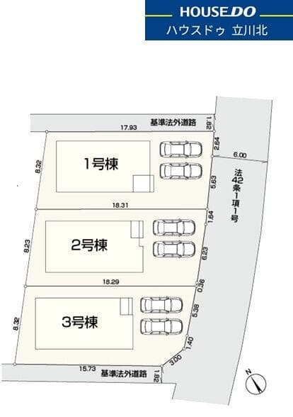 区画割り図