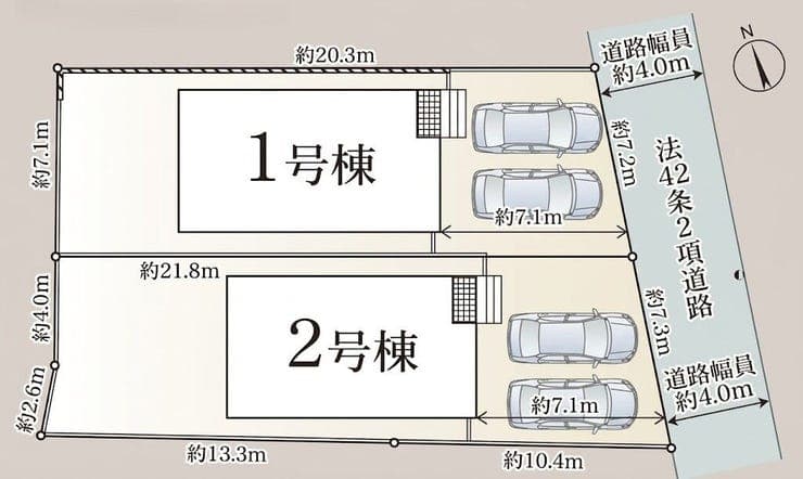 区画割り図
