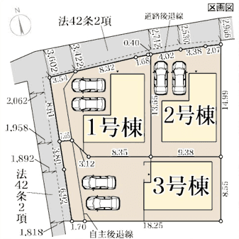 区画割り図