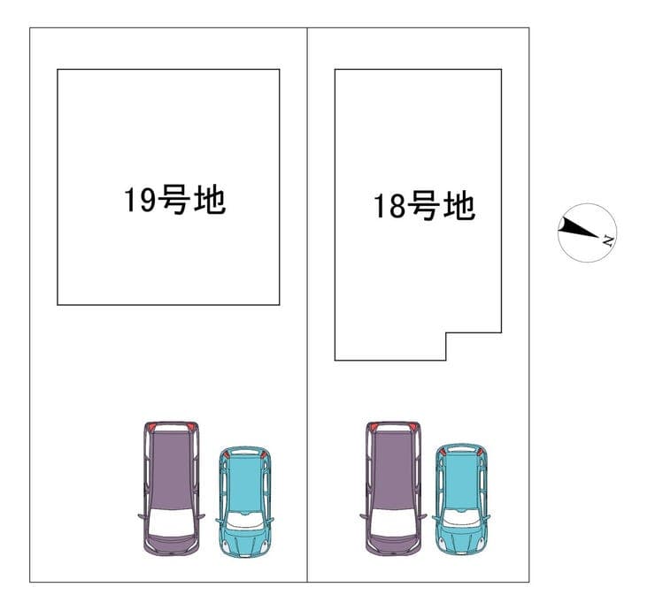 区画割り図