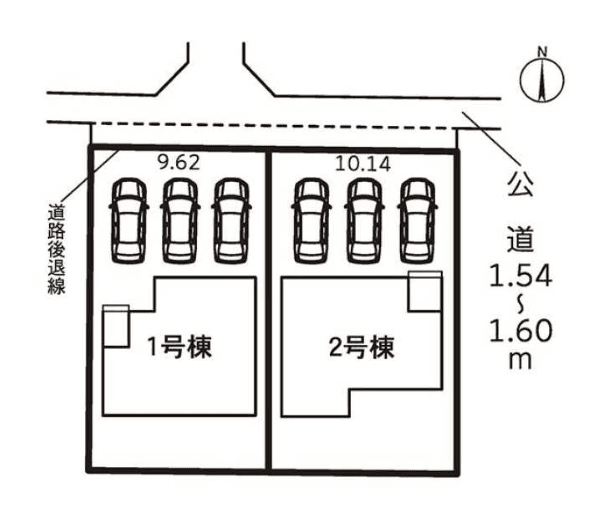 区画割り図