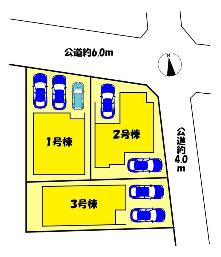 区画割り図