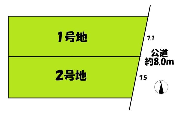区画割り図