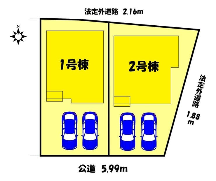 区画割り図