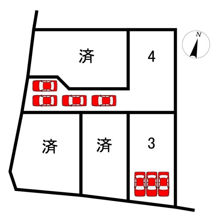 区画割り図