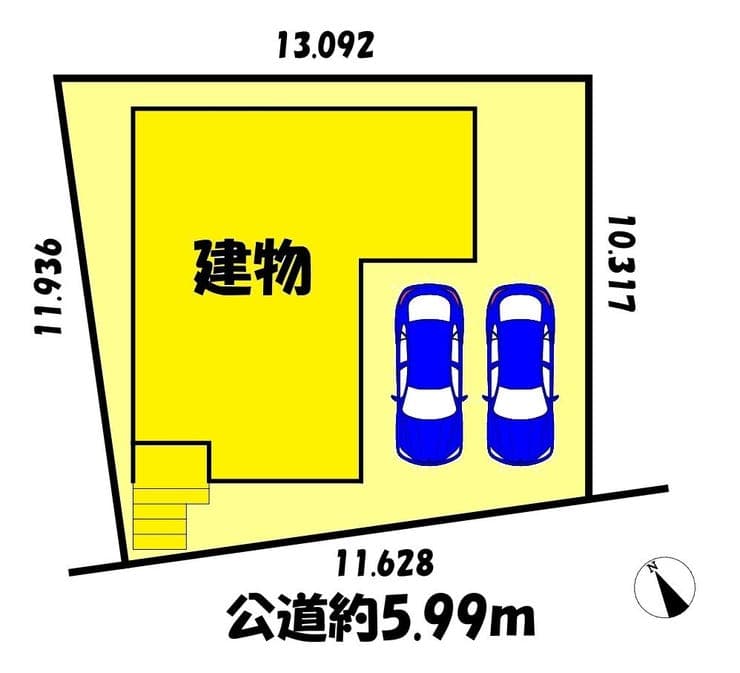 区画割り図