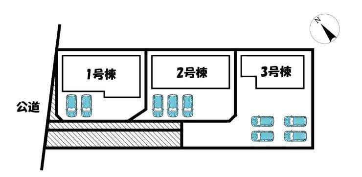 区画割り図