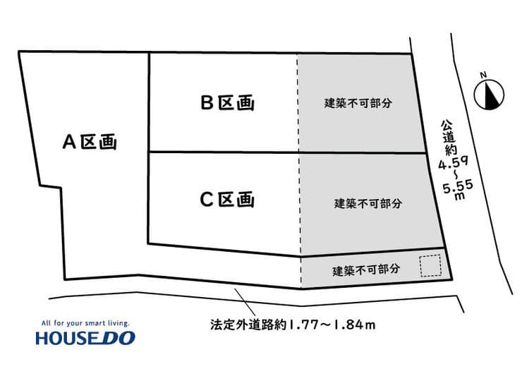 区画割り図