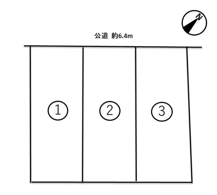 区画割り図