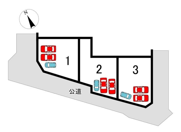 区画割り図