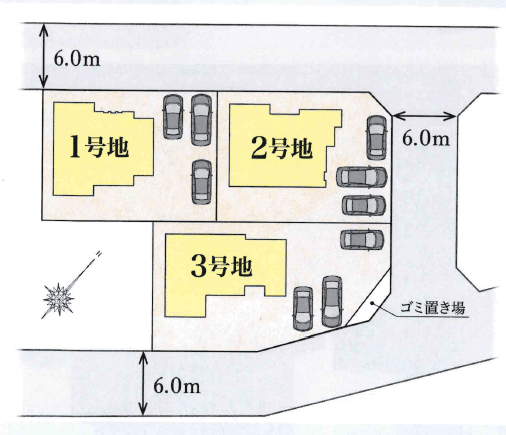 区画割り図
