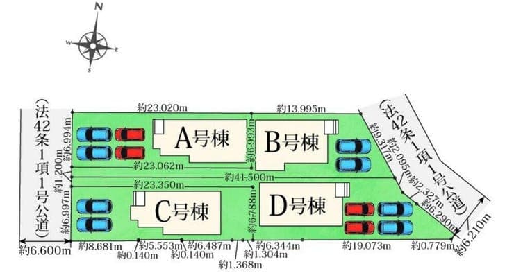 区画割り図