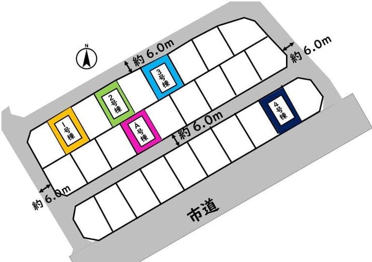 区画割り図