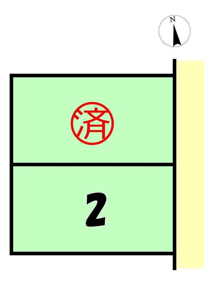 区画割り図