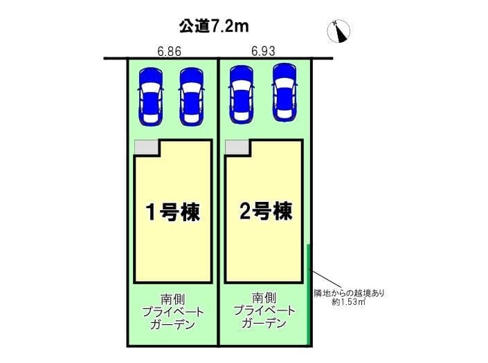 区画割り図