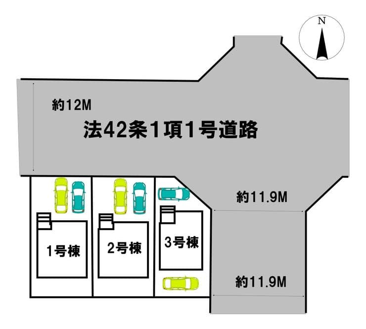区画割り図