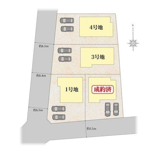 区画割り図