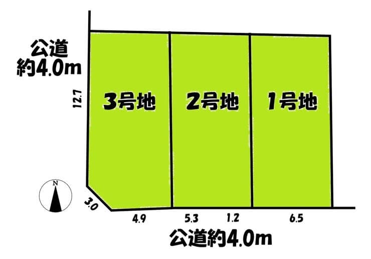 区画割り図