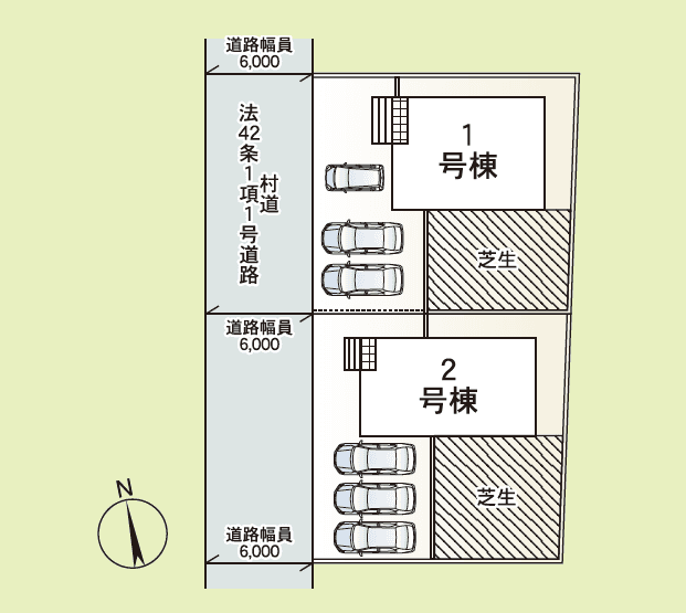区画割り図