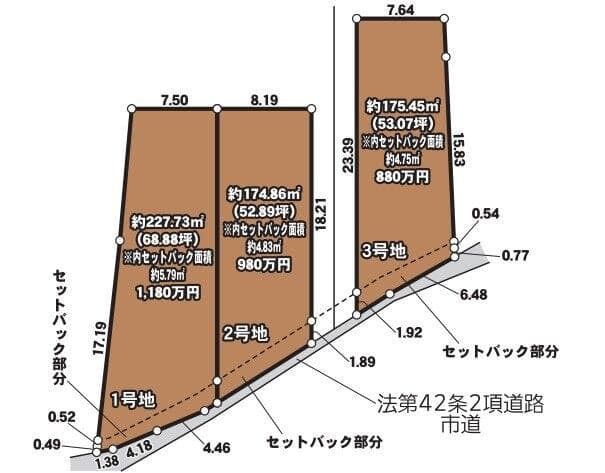 区画割り図